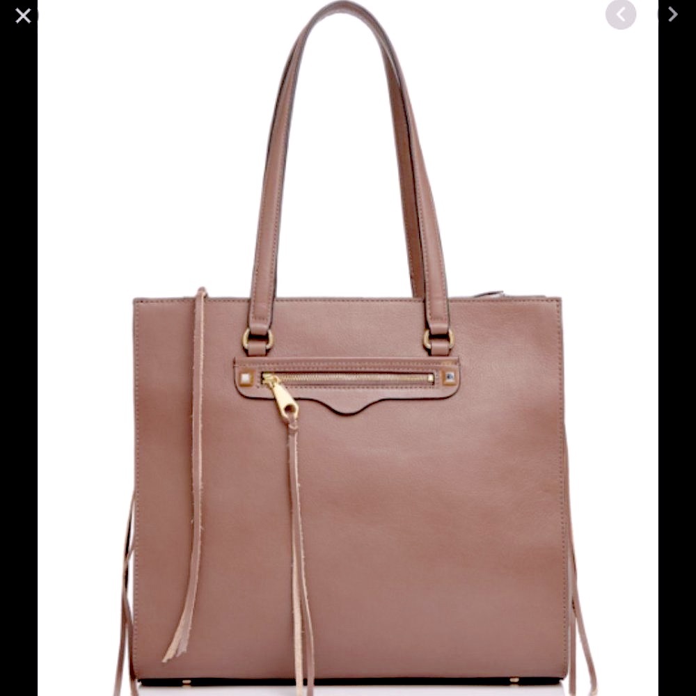 RM Always On Side Zip Regan Tote Mink